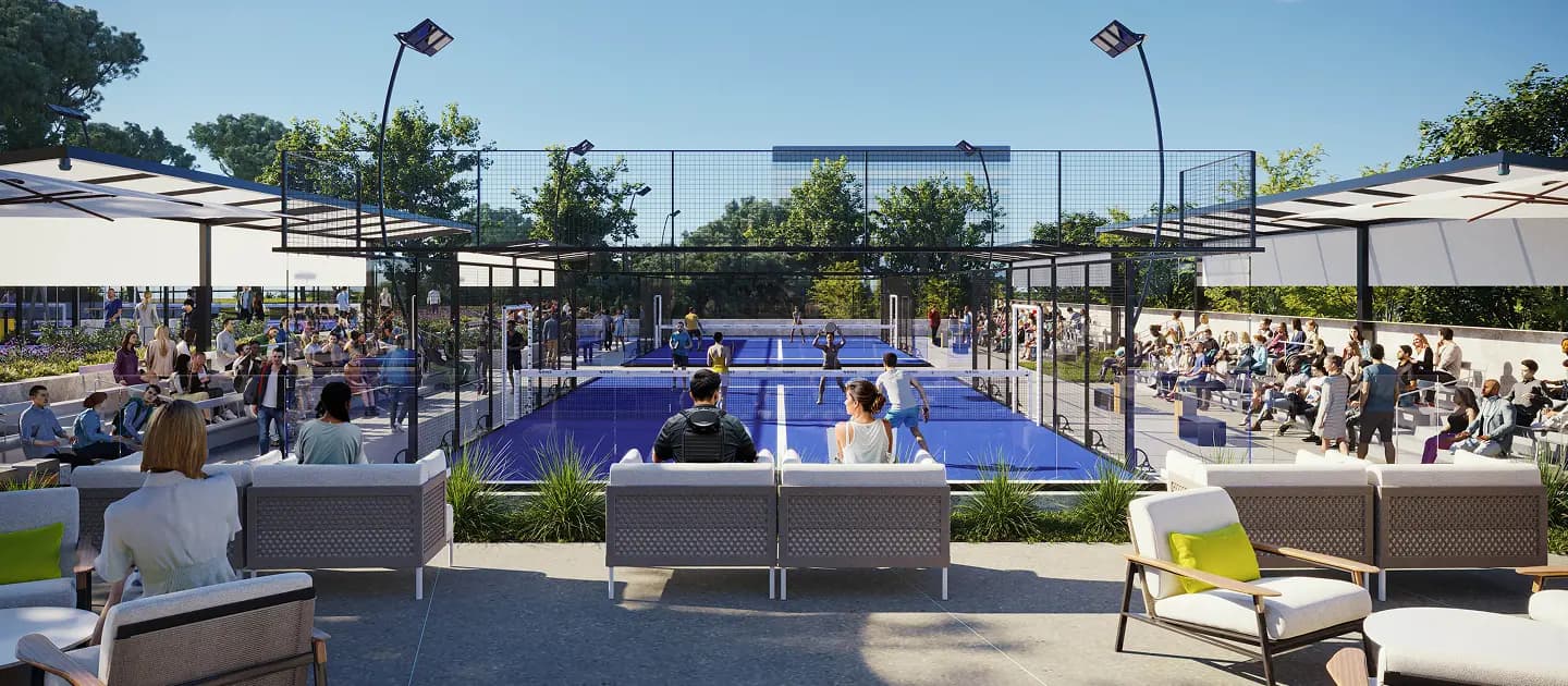 Padel N9NE pickleball court