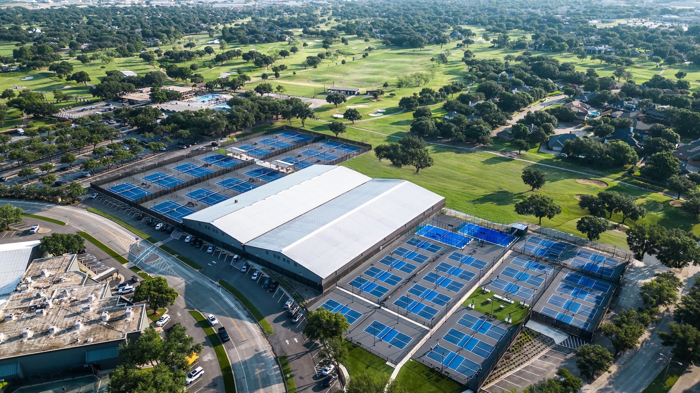 Brookhaven CC pickleball court