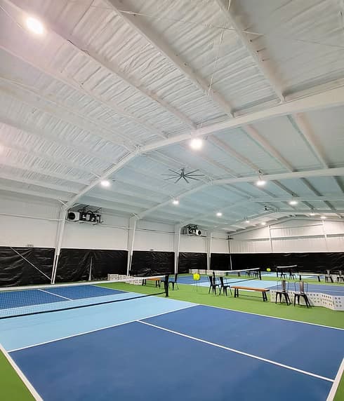 Pickle Pit Stop pickleball court