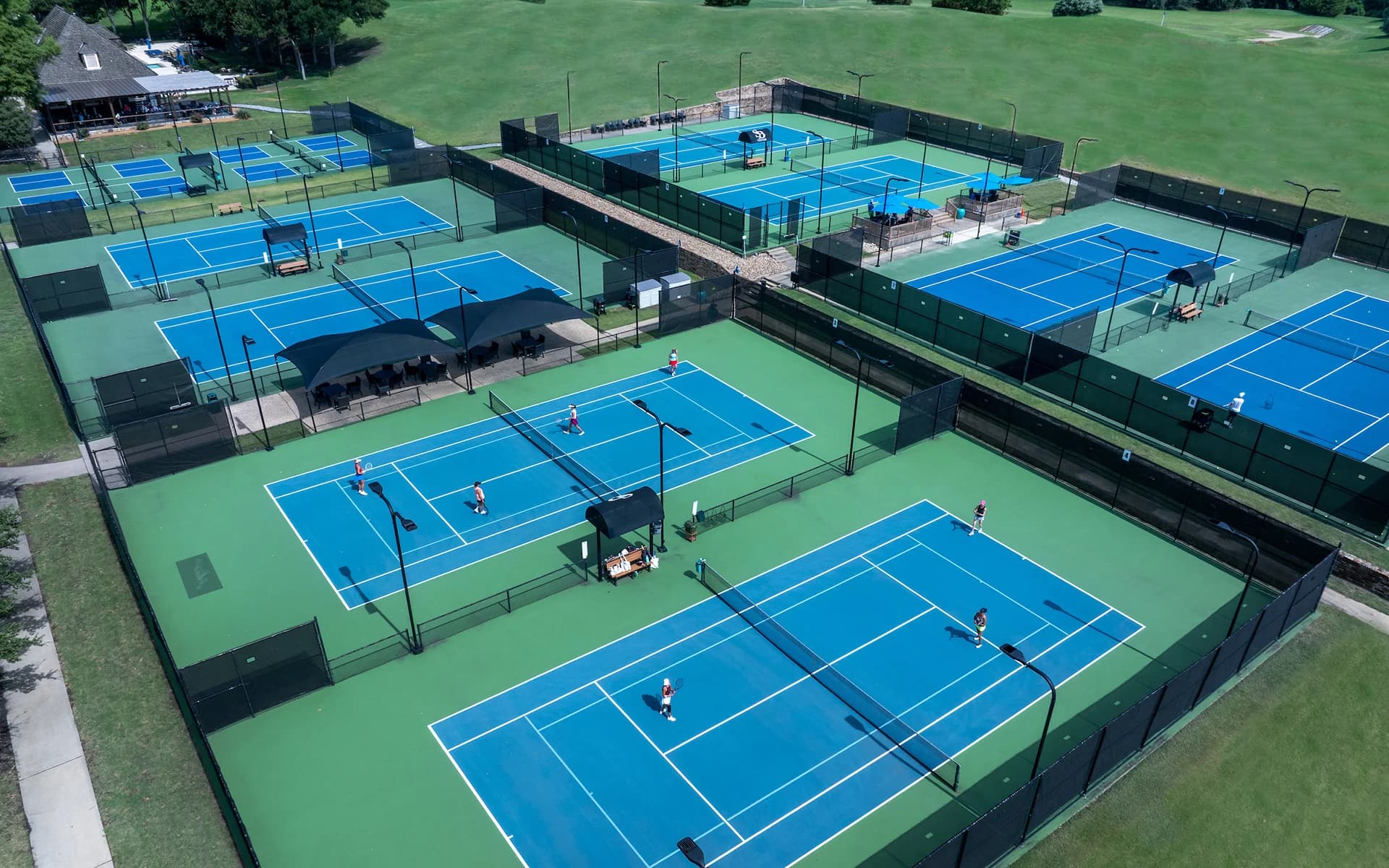 Stonebridge Ranch Country Club pickleball court