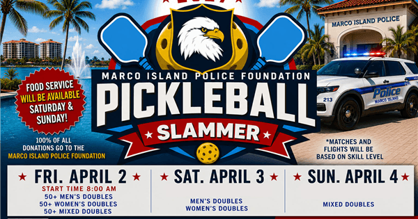 Marco Island Police Foundation Pickleball Slammer 2027