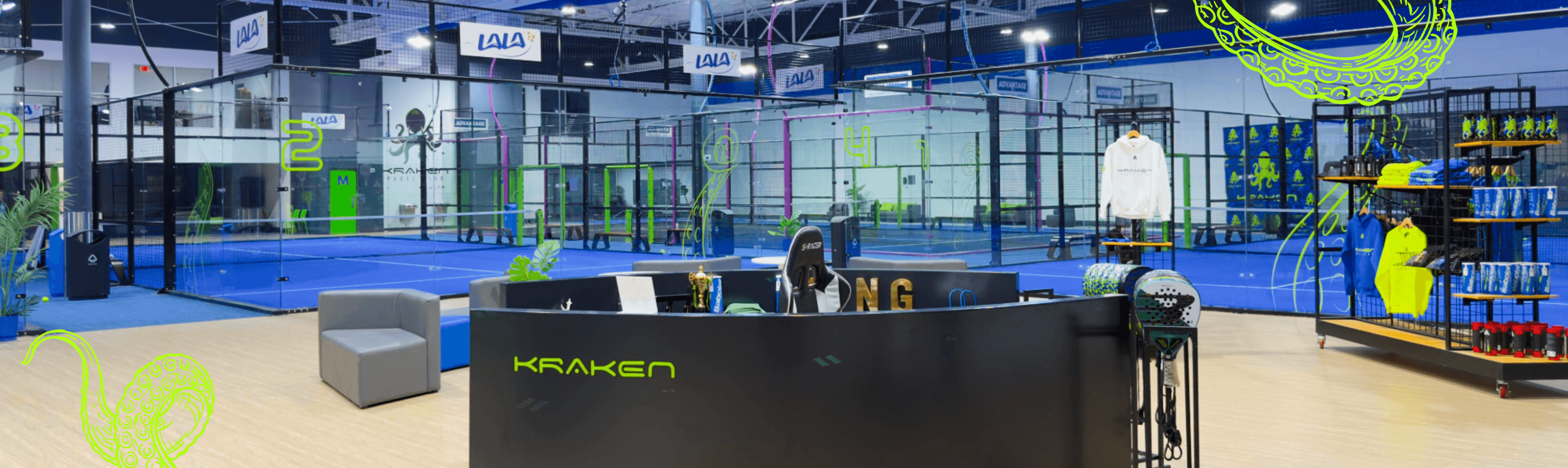 Kraken Padel Club pickleball court