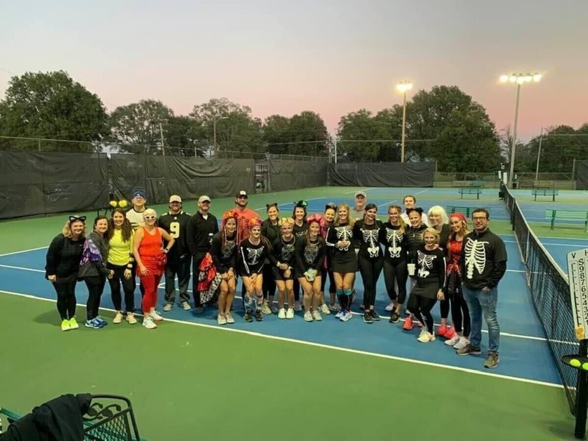 Cleveland Country Club pickleball court